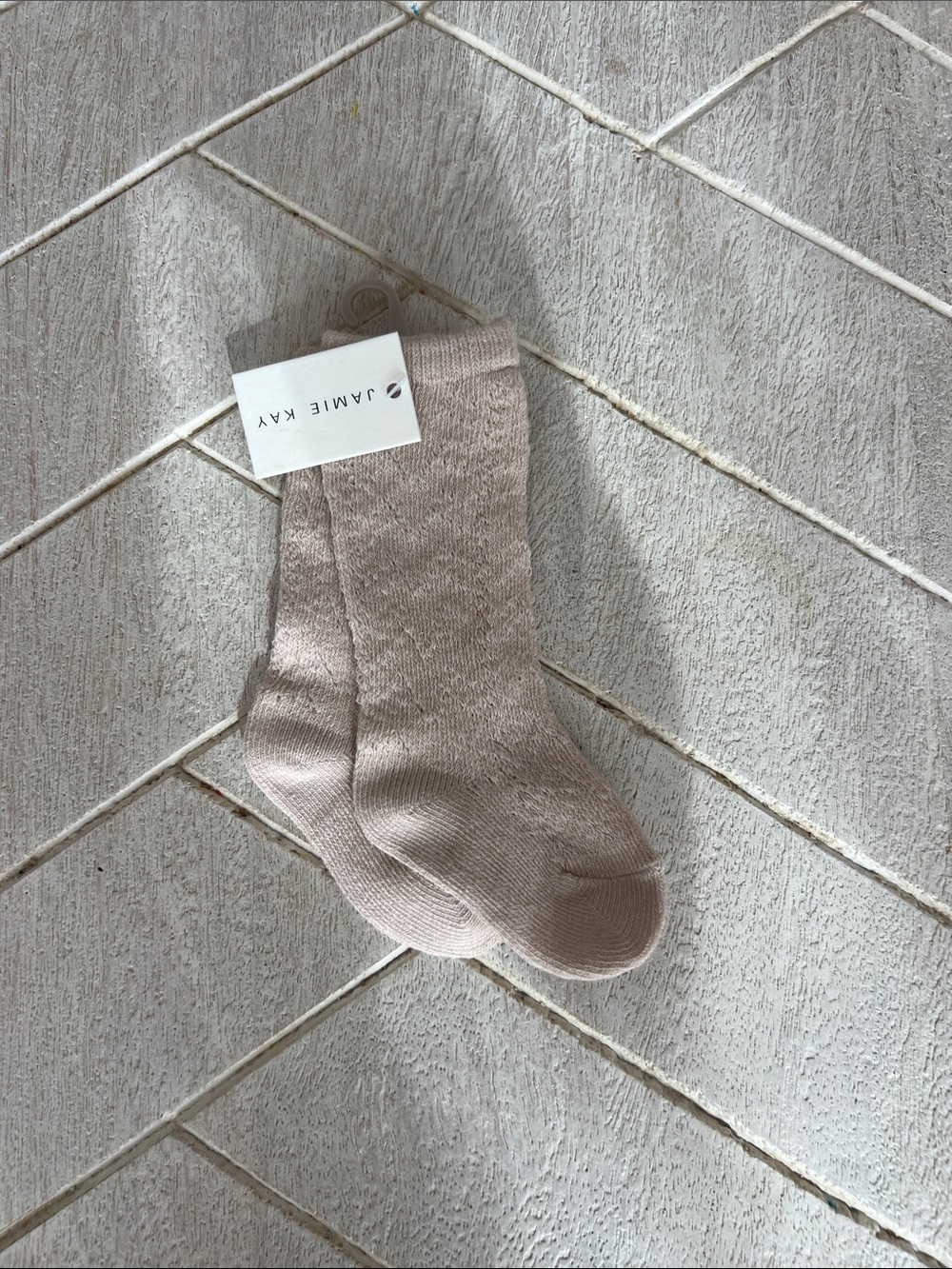 NWT Jamie Kay Pillow cable weave socks  3-12